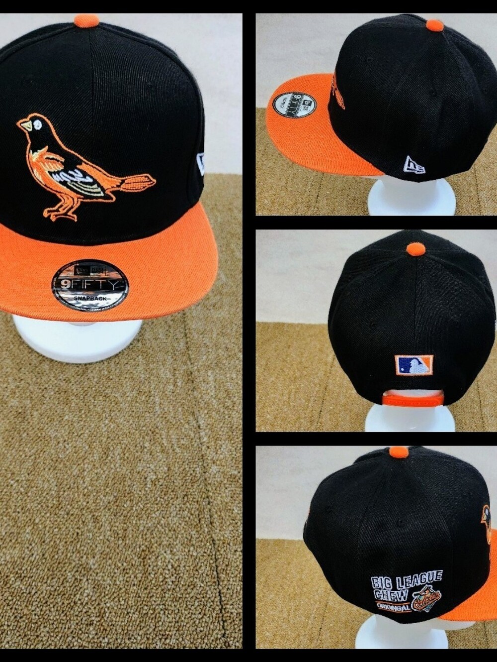 BALTIMORE ORIOLES MLB BASEBALL SNAPBACK HAT.